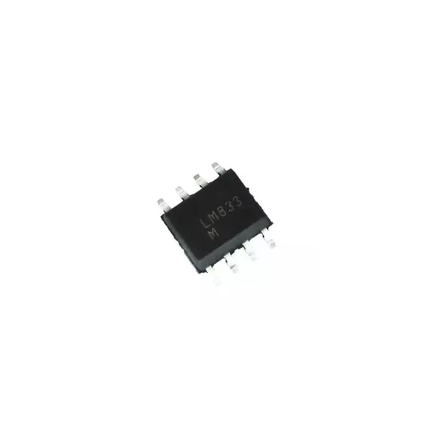 LM833MX SMD SOP-8 Mažo triukšmo veikimo stiprintuvas