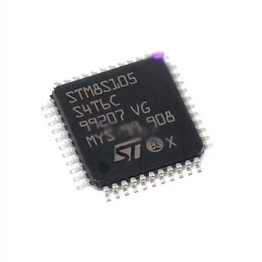 STM8S105S4T6C LQFP-44 16MHz/16KB Flash/8-bit mikrovaldiklis MCU