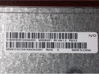 M090SWP1 R0 9.0 Inch 800*480 TFT-LCD Screen