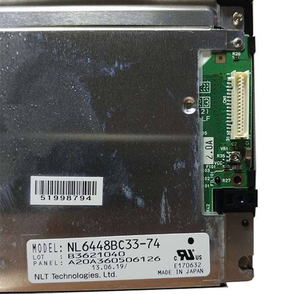 NL6448BC33-74 10.4 Inch 640*480 TFT-LCD Screen For Industrial high quality